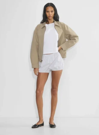 Bloomer en popeline espresso