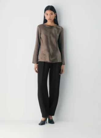 Blouse en satin Hastings