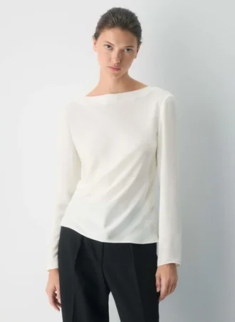 Blouse en satin Savour