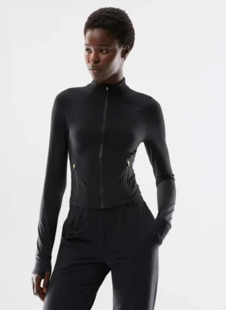 BUTTER Distance Waist Zip Up