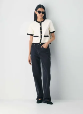 Cardigan à manches courtes Approach