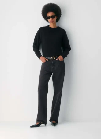 Ceinture en cuir et laiton massif