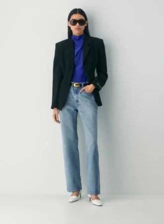 Ceinture en cuir et laiton massif Looper