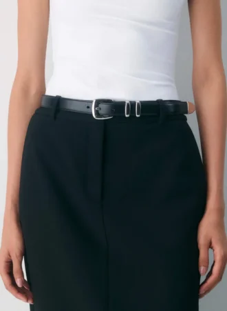 Ceinture en cuir légendaire en laiton massif