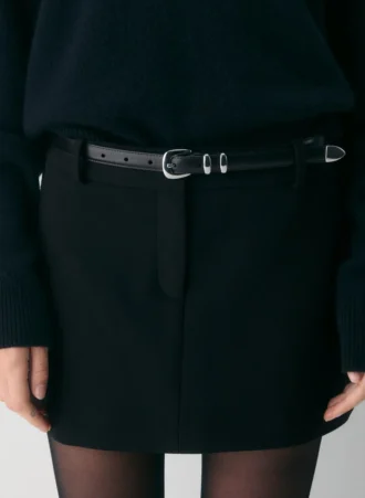 Ceinture légendaire en cuir et laiton massif