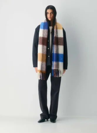 Écharpe à franges Twist