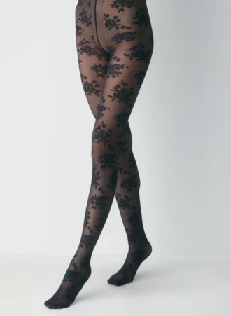 Collants en dentelle Floret