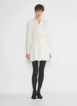 Mini-robe en satin Hyde