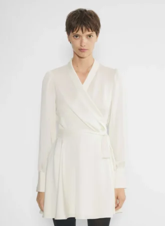 Mini-robe en satin Hyde