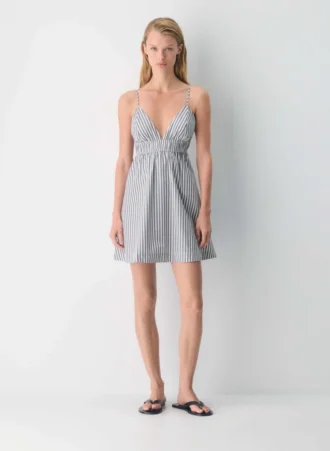 Mini-robe Encourage en popeline