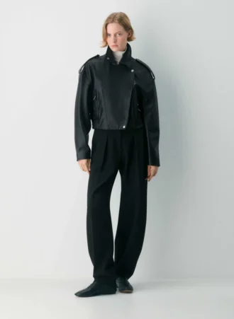 Veste de motard en cuir Dakota